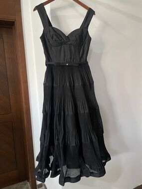 Zimmermann | Dresses | Zimmerman Black And Cream Chevron Knit Dress |  Poshmark